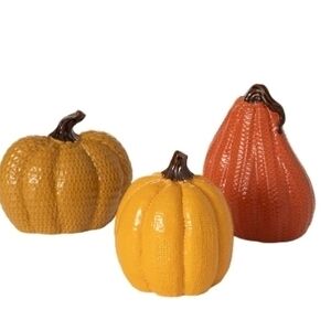 Sullivans Stoneware Pumpkin SET/3